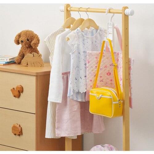 1pc Hat Clothes Bag Hanger Hook Holder Cupboard Door Kitchen Cabinet Back Style Garbage Bag Storage Rack For Towel Handbag