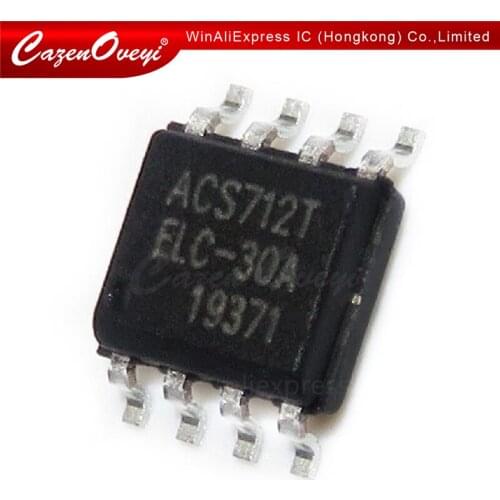 5pcs/lot ACS712ELCTR-30A-T ACS712ELCTR-30A ACS712ELCTR ACS712 SOP-8 In Stock