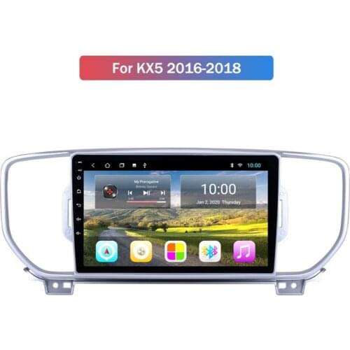Android 10.0 System Quard Core 2G+32G WIFI HD 1024*600 Car GPS Nagavition For KIA SPORTAGE 2016- / KX5 Car Radio Stereo