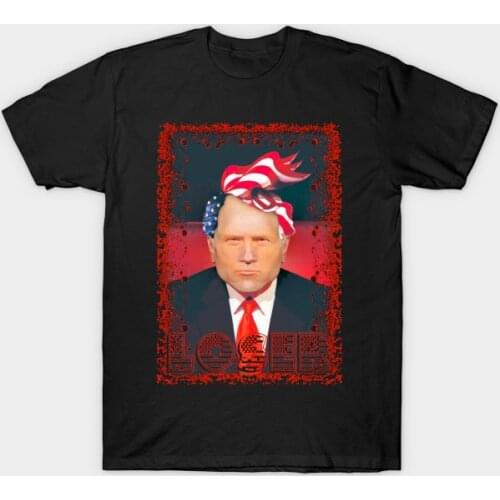 Biggest Loser USA Funny Political Satire Poster T-Shirt. Summer Cotton O-Neck Short Sleeve Mens T Shirt New S-3XL