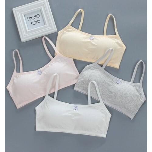 Bras for Teen Girls 14 Kids Soft Underwear Girls Accessories Breathable Children Bras for Teen 12-19y Young Girl String Padded