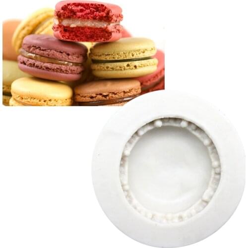 Macaroon Shapes Fondant Cake Decorating Tools,100% Food-Grade Silicone Baking Molds, Silicone Soap Molds