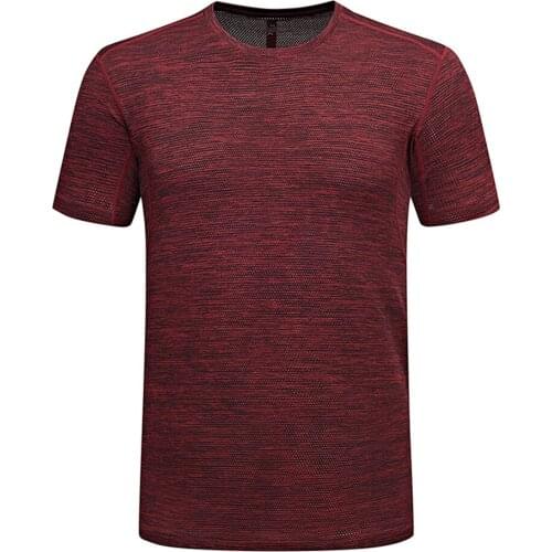 WWKK Mens Camping Trekking T-Shirt Summer Fitness Jersey Hiking Mountaineering Quick-drying Breathable Sports Fitness T-Shirts