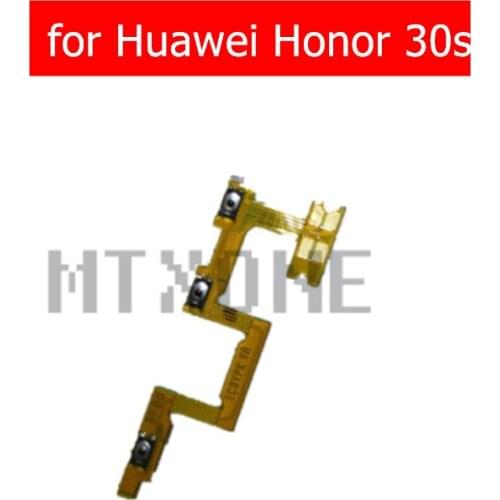 For Huawei Honor 30s Power Volume Side Key button Flex Cable On Off Switch Flex Cable Replacement Repair Parts