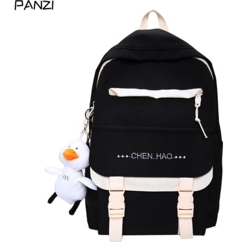 2021 new junior high school schoolbag female large-capacity backpack