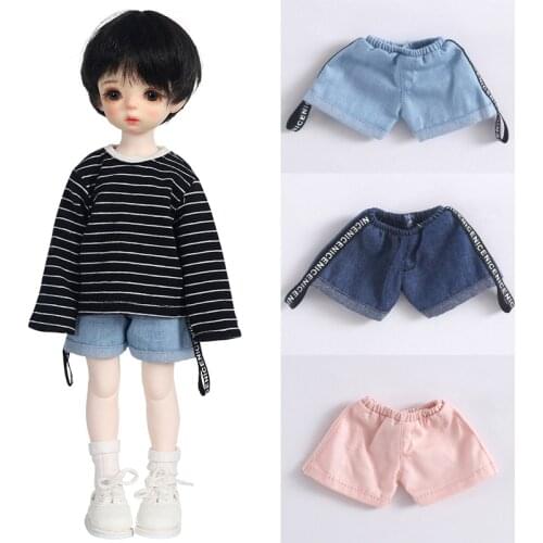 New 1/6BJD Doll Clothes Casual jeans trousers shorts Blyth Pants for blyth, Licca, yosd, Azone,ICY, 1/6 Doll Accessories Toy