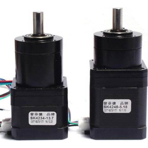 New Best Gear ratio 13:1 Planetary Gearbox stepper motor Nema 17 1.7A Geared Stepper Motor 3d printer stepper motor