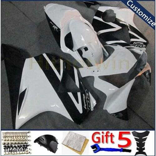Motorcycle fairing For CBR954RR 2002-2003 CBR 954 RR 02 03 ABS plastic motor panels kit black white