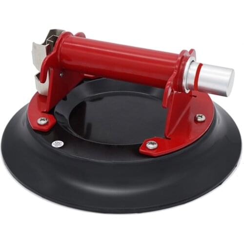 9Inch Glass Vacuum Suction Cups Heavy Duty Suckers Lifters with Metal Handle Tile Lifter for Window Granite Glazing 360lbs