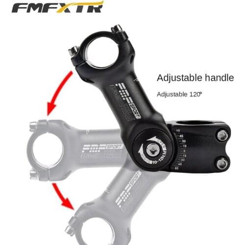 Adjustable MTB Stem For Bike Handlebar Stem 90/110/120mm Aluminum Alloy Mountain BMX Fixie Gear Cycling Bicycle Stems Part