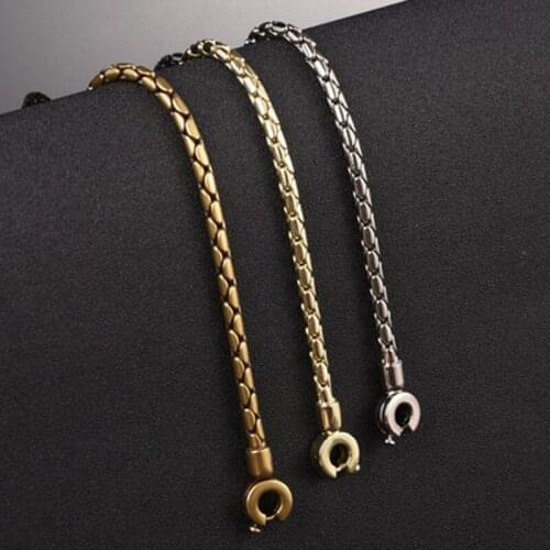 High Quality Copper Bag Strap for Shoulder Bags Replacement Straps Chain Handbag Messenger Bag accessories Gold Silver STP240