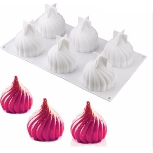 Silicone Cake Mold Decorating Pastry Art cake mould Baking pastry Tools For Chocolate Truffle Mousse Moulds