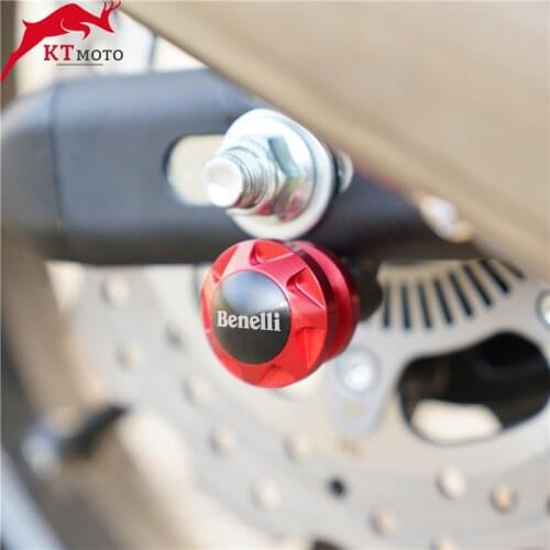 For BENELLI TRK 502 Leoncino 500 200 BJ250 BJ500 TNT 125 300 600 502c Swingarm Spool Slider Stand Screws Motorcycle Accessories