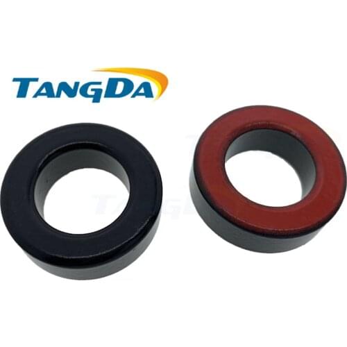 Tangda Iron powder cores T130-14 OD*ID*HT 33*20*11 mm 14nH/N2 14ue Iron dust core Ferrite Toroid Core toroidal Black red A