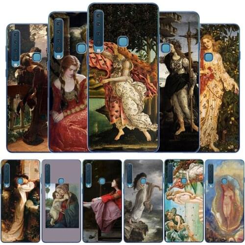 Painting Birth of Venus Soft Silicone Phone Case For Samsung A10 A20 A30 A40 A50 A70 A80 A3 A5 A7 2016 A8 2017 A6 A9 2018