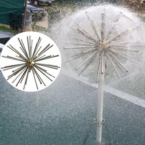 1"DN25 11/2"DN40 2"DN50 3"DN80 Crystal ball(dandelion)fountain nozzle Hemisphere Peacock Tail Fountain Nozzle Spray Pond