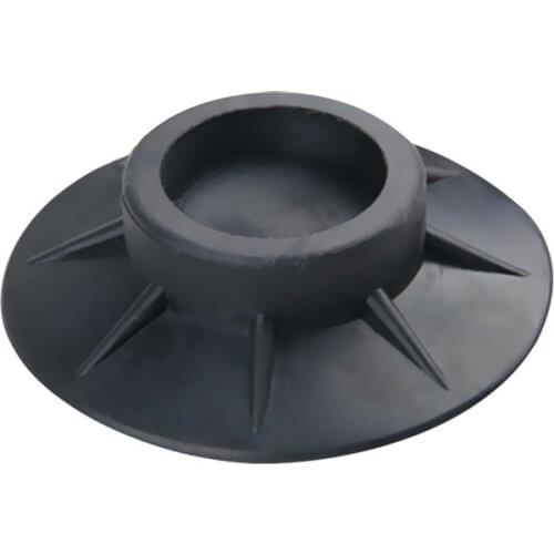 1Pc Black Rubber Floor Mat Washing Machine Furniture Anti-vibration Pads Non Slip Shock Proof Pads Floor Protector