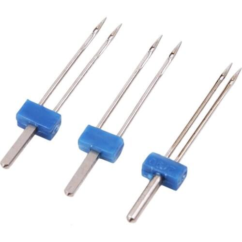 3pcs/pack Multifunction Double Twin Needles Pin for Brother Sewing Machine Parts for Househeld Tools Home Sewing Machine
