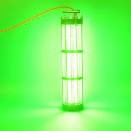 600W 800W 15M cable DC12V White Green Dock Lamp LED Fishing Lights Lure for Ocean Boat Fishing