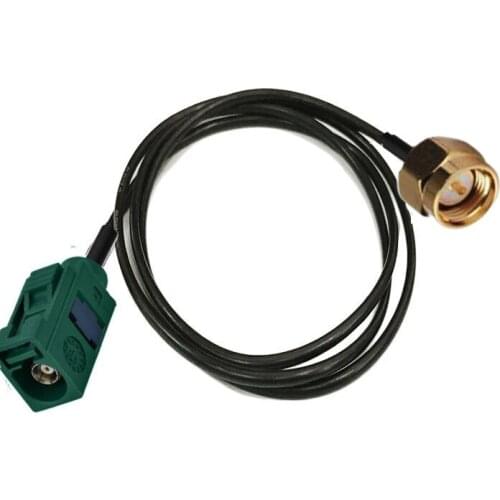 Fakra E Female to SMA Male Car GPS Radio Antenna Extension Pigtail Cable RG174 50ohm 1m 2m 3m 5m 10m