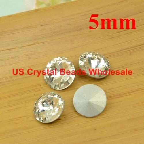 Free shipping! Wholesale 100pcs/lot AAA top quality 5mm 1122 rivoli round glass crystal fancy stone 19 colour F7001-7019
