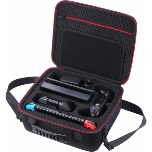 Big Carrying Bag For Nintend Accessories Protective EVA Hard Shell Traveling Case Cover for Nintendo Switch Console Protective