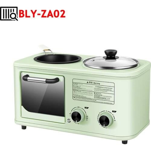 Household Three-in-one Breakfast Maker Mini Multifunctional Breakfast Machine Breakfast Making Egg Oven Machine