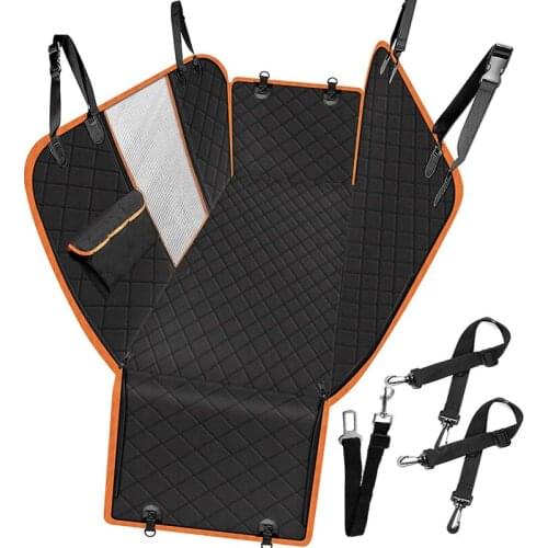 Dog Car Seat Cover Waterproof Pet Travel Dog Carrier Car Trunk Protector Mattress Car Hammock Carrier For Dogs Dog Beds Cat Bed