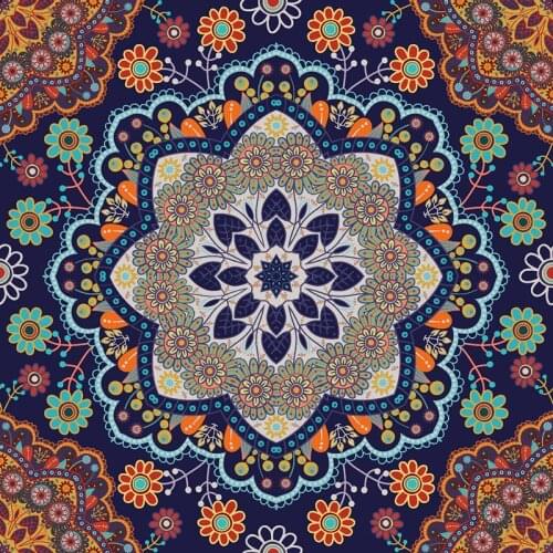 Colorful print Wall Tapestry Wall Hanging Psychedelic Tapestry Decor for Bedroom Living Room Pattern background vector WL339