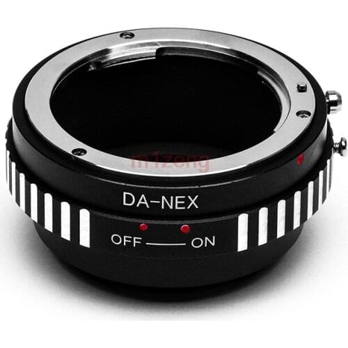 DA-NEX adapter ring for PK k DA lens to sony E mount nex a5100 a6000 a6300 a6500 NEX5N/7/6/5R a7 a9 a7r a7s a7r3 camera