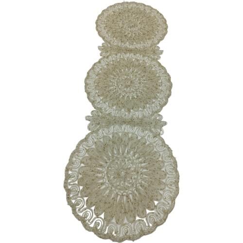 Gonk Exotic İp Embroidered Runner