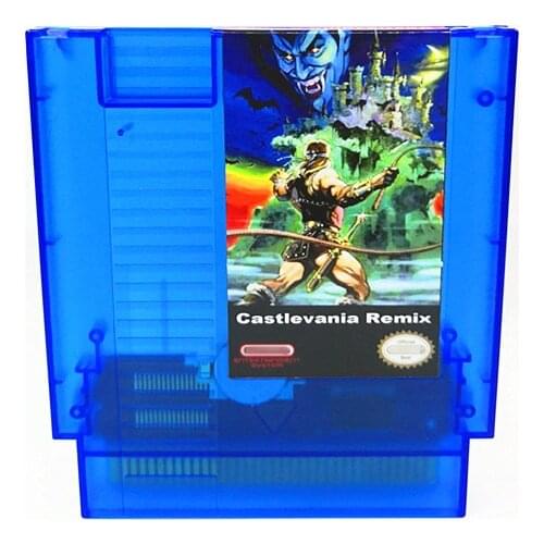 CASTLEVANIA REMIX 42 in 1 Game Cartridge for NES Console