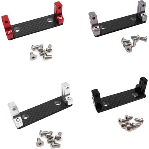 For 1/10 RC Car Axial Wraith RR10 Servo Mount with Skid Plate Set for 1/10 RC Car Axial Wraith RR10