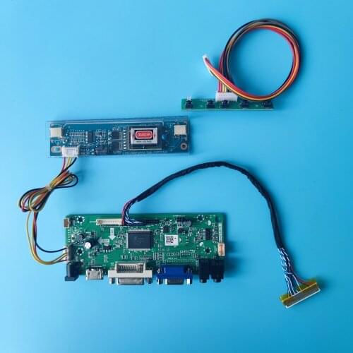 M.NT68676 screen Driver Controller board kit 2 CCFL lamps For M190EG02 V8 1280*1024 19" panel LCD HDMI DIY VGA DVI 30pin