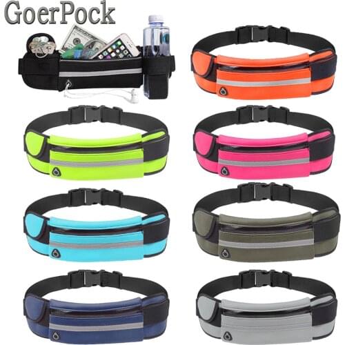 Fashion Classic Waist Bag Belt Men Women Sports Pouch Money Phone On Handy Bum Bag Waistbag Fanny Pack Color Travel Accessory