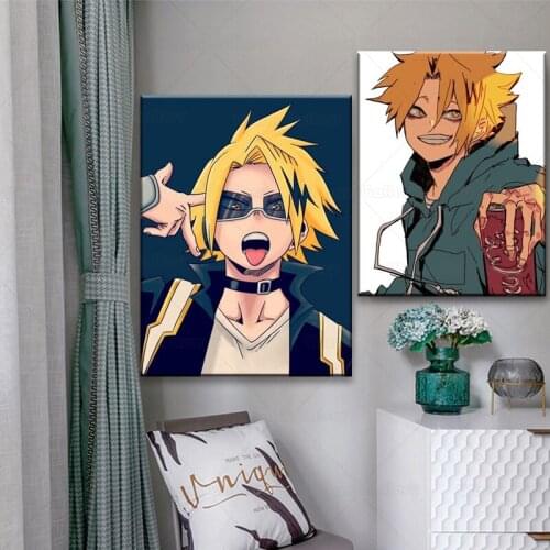 My Hero Academia Denki Kaminari Home Decor Canvas Painting Wall Pictures Living Room Decoration Art Posters Prints