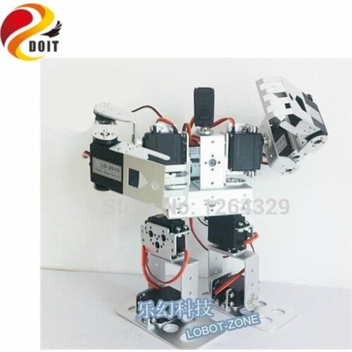 11DOF Humanoid Robot Feet/Walking Robot / a full Set Servo Bracket for Robot +11 PCS High Torque Servos / Robot