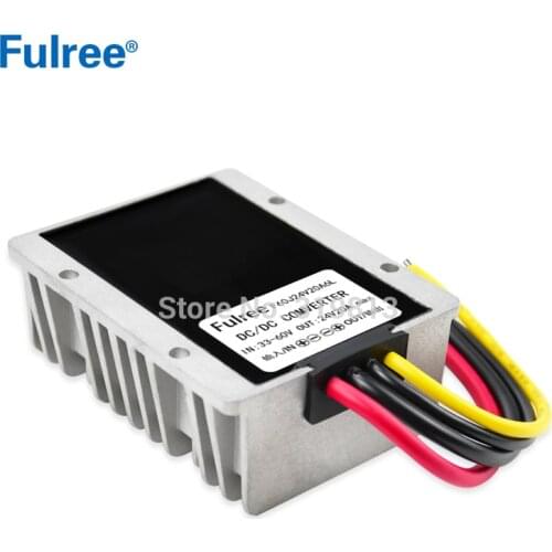 36V 48V 60V 54V 72V 84V to 24V 16A 20A 480W DC DC Buck Power Converter Step Down Voltage Regulator Module Vehicle Power Supply