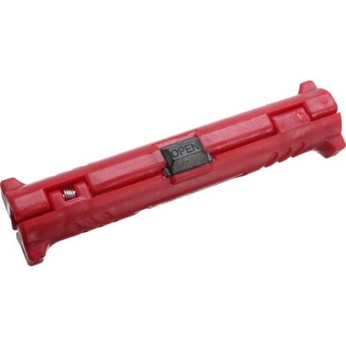 1pc Portable Red Coaxial Cable Stripping Tool Cable Wire Stripper Stripping Blade for BNC F-type Connector Aerial Coaxial Plugs
