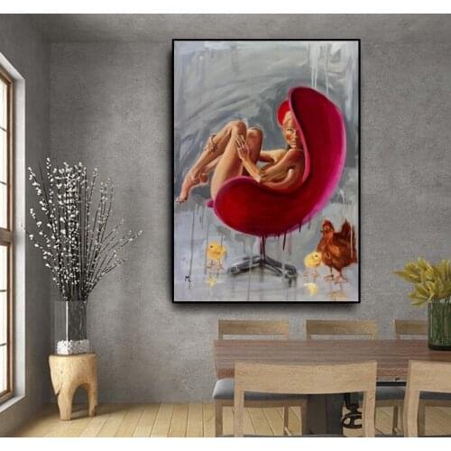 Hand Painted Great Artwork Elegant Girl Worth Keeping Thickness Oil Painting On Canvas For Wall Decoration