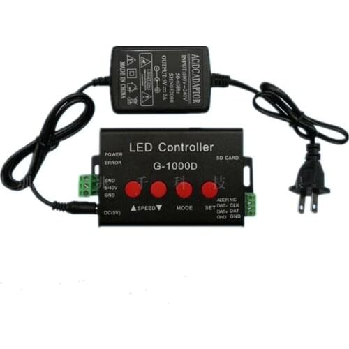 G-1000D Offline Single Port LED Controller, Full Color Controller External Control, DMX Controller