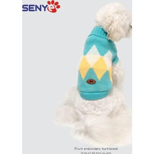 Pet Knited Sweater Fashion Warm And Comfortable Skin-friendly Sweater Winter Warm Clothes Apparel