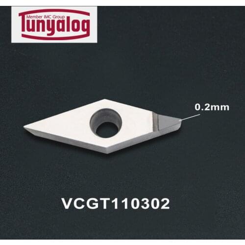 VCGT110304 Diamond cnc Carbide Insert VCGT VCMW110308 VCMT Insert PCD Internal Turning Tools Cutter for Lathe Aluminum Wood 1pc