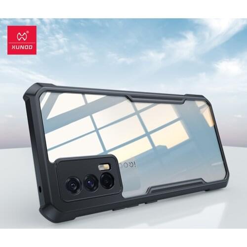 For iQOO Neo5 Case, XUNDD Airbag Case, For VIVO iQOO Neo 5 3 7 Case, Protective Shockproof Bumper Phone Case Transparent Cover