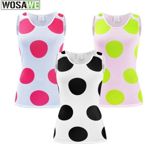 WOSAWE Women Cycling Moto Sleeveless Tops Breathable Sport Yoga Fitness Tank Tops Running Sport Bicycle Motorcycle Downhill Vest