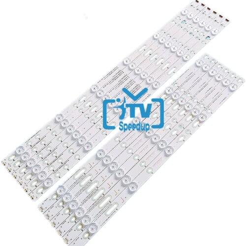 10set New LED Strip For AOC TV LD50V02S T5002S LE50D1452 50PFF3655/T3 GJD500611002-X2-L-R LB-PF3528-GJD2P5C506X11-R-B