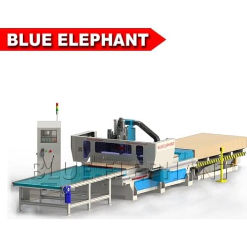 1325 panel furniture production line automatic feeding materials save working time