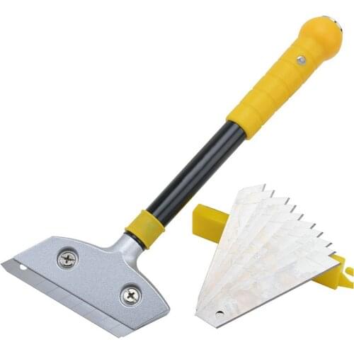 300mm Cleaning Shovel Knife Glass Scraper Floor Tiles With Cutter Blades Multi Purpose Cleaning Hand Tools