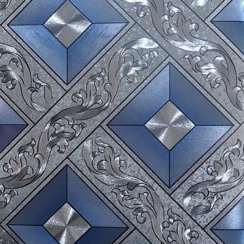 Beibehang KTV gold silver square papel de parede 3d wallpaper rolls TV background of wall paper 3d modern wallpaper for walls 3d