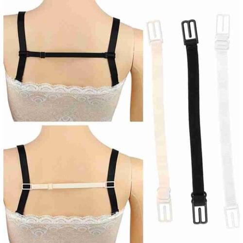 5pcs Underwear Anti-skid Belt With Fixed Buckle Multicolor Bra Underwear Non-slip Shoulder Strap Adjustable Bras Accessories